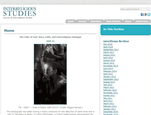 Tablet Screenshot of irstudies.org